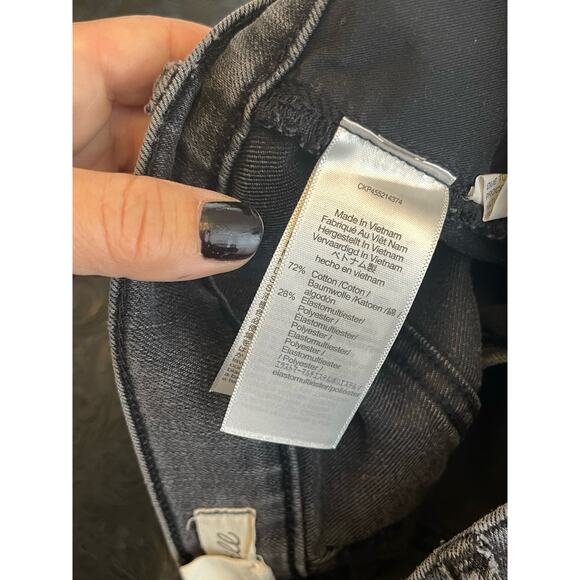 Madewell Jeans Women's 26 The Perfect Vintage Jean Gray Wash - Picture 7 of 10